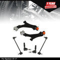 Set of 6 Lower Control Arms with Ball Joints for Equinox (2010–2017)