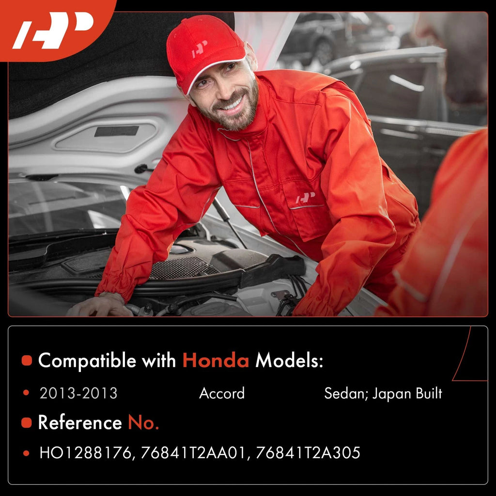 Windshield Washer Reservoir Tank with Cap & Pump for Honda Accord (2013)