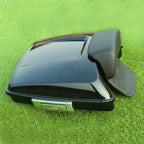 Black Razor Trunk Backrest Base Plate for Harley Touring Road King (2014–2026)