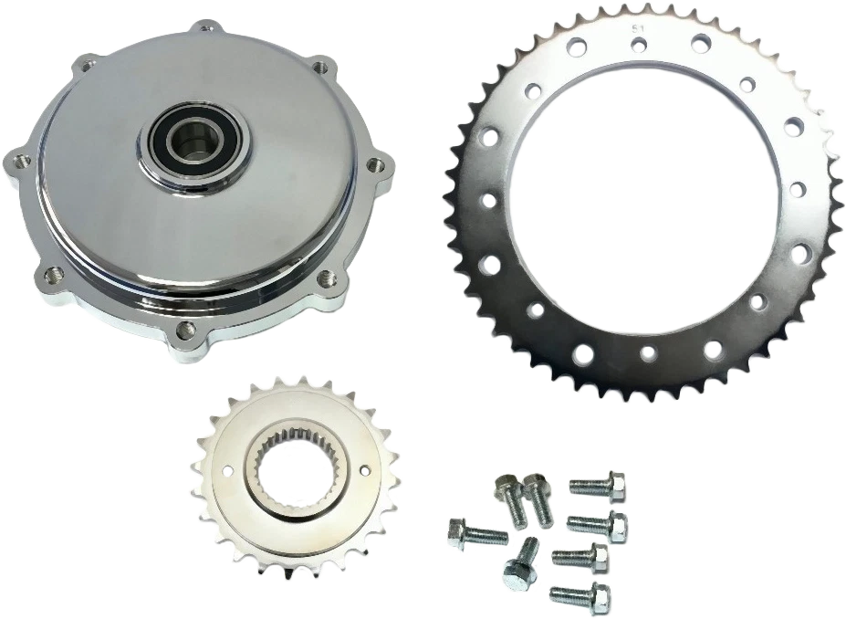 Cush Drive Chain Conversion Kit Chrome for Harley Davidson (2017–2020)