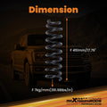 Coil Lowering Spring Kit for Ford F-150 2WD (2004–2008) 2" Front 6" Rear
