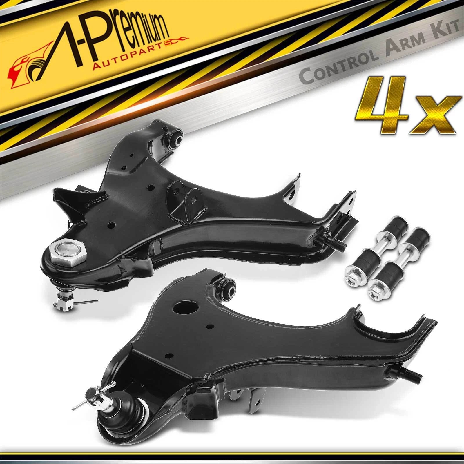 Set of 4 Front Lower Control Arm Ball Joints for Nissan Xterra (2000–2004)