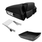 Chopped Trunk Pad Mount for Harley Touring Road King (1997–2008) Matte Black