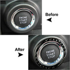 Carbon Fiber Ignition Switch Ring Trim for Subaru Forester (2013-2018)