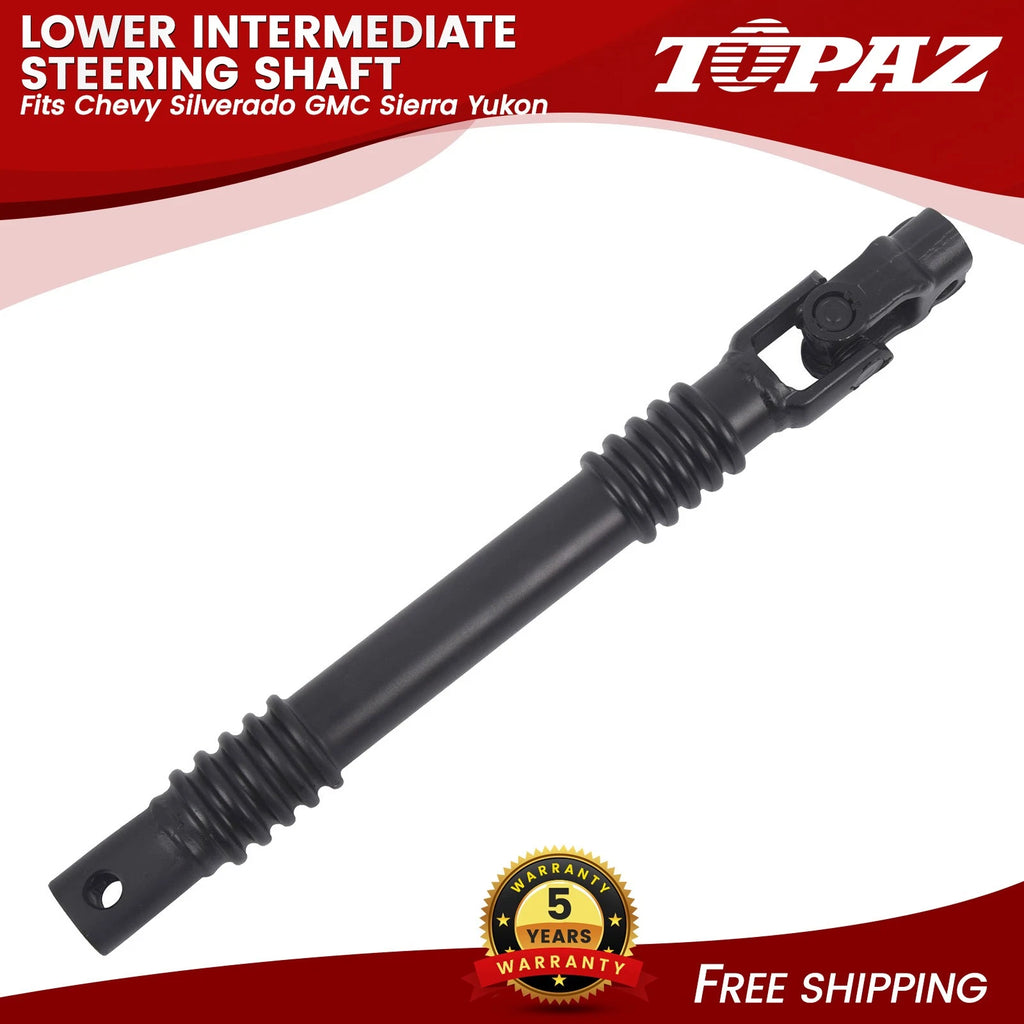 Lower Intermediate Steering Shaft for Chevy Silverado GMC Sierra Yukon (2007–2014)