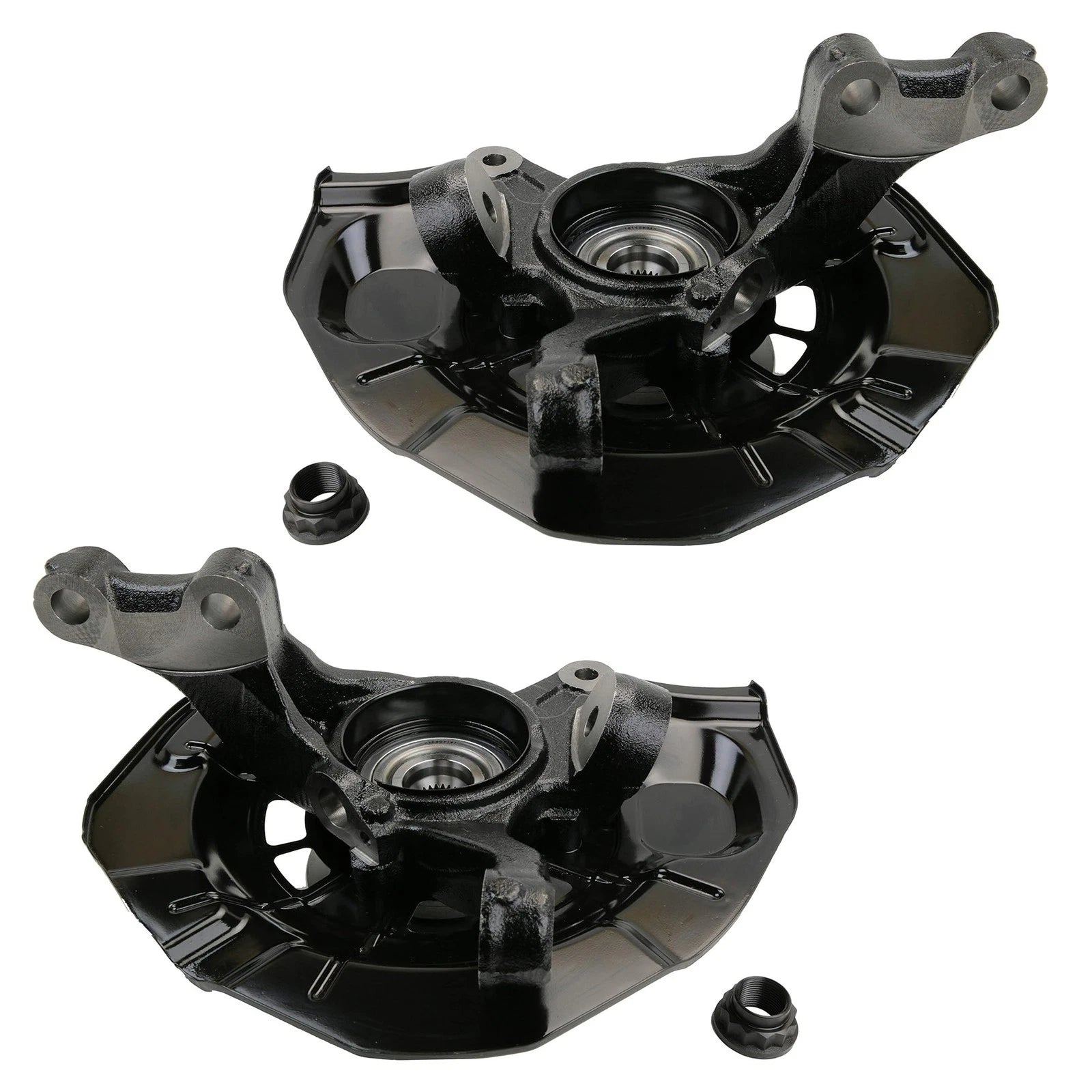2Pcs Front Steering Knuckle & Wheel Bearing Hub Assembly for Toyota Camry (2007–2009)