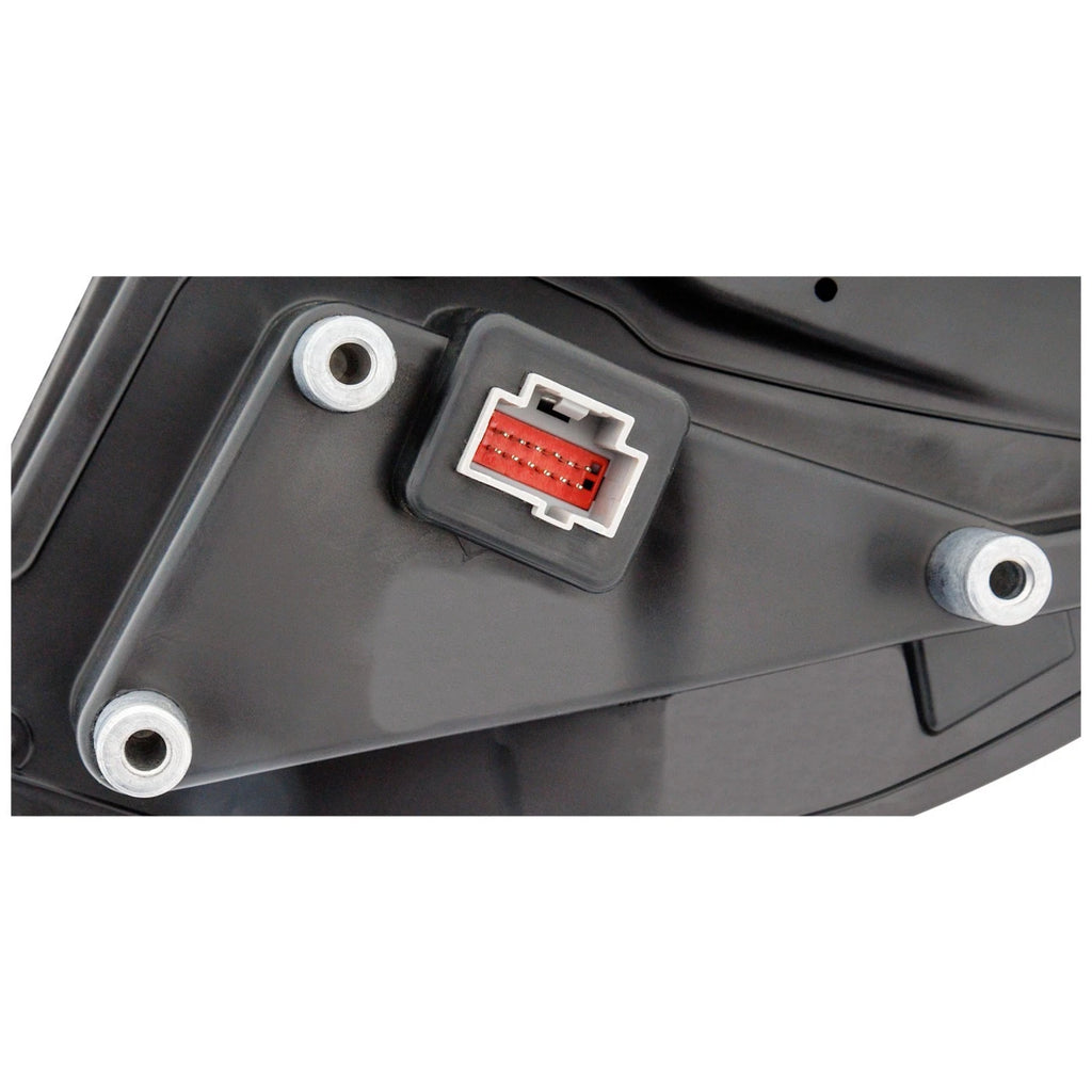 Heated Driver Mirror for Ford Ranger (2019–2023) Power Fold Chrome Puddle Light