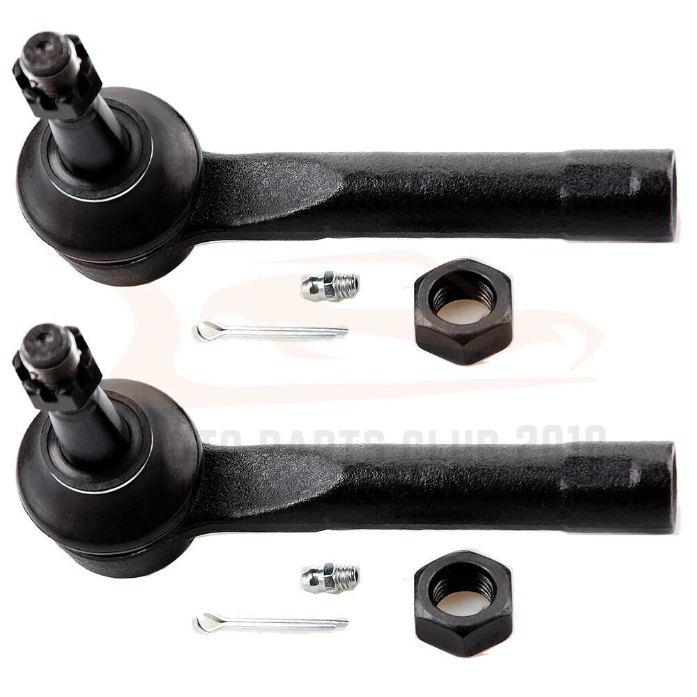 2X Front Outer Tie Rod Ends for Chevy Silverado 1500 2500 (1999–2000)