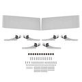 13" Drop Visor for Kenworth W900B/W900L/W900S (1984–1998) Silvery