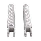 Set of 2 Front Foot Pegs for Ducati 848 1098 1198 (2008–2013) Silver