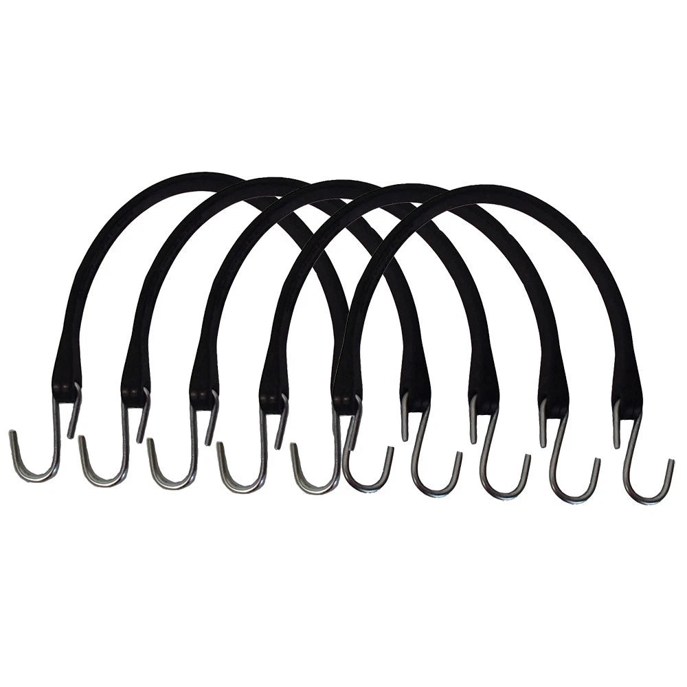 Set of 5 Rubber Tarp Straps for HD 15" (Fits )