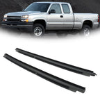 Set of 2 Front Outer Door Window Weatherstrip for GMC Silverado Sierra (1999–2007)