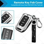 Zinc Alloy Key Fob Cover for Great Wall Tank 300 (2021–2023)