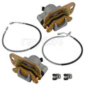 Front Brake Calipers w/Lines for Polaris Trail Boss/Magnum/Xpedition 325 (2000)