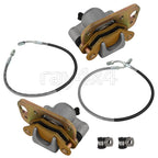 Front Brake Calipers w/Lines for Polaris Trail Boss/Magnum/Xpedition 325 (2000)