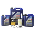 Oil Change Kit 8L Liqui Moly 5W-40 Wix for Mercedes C300