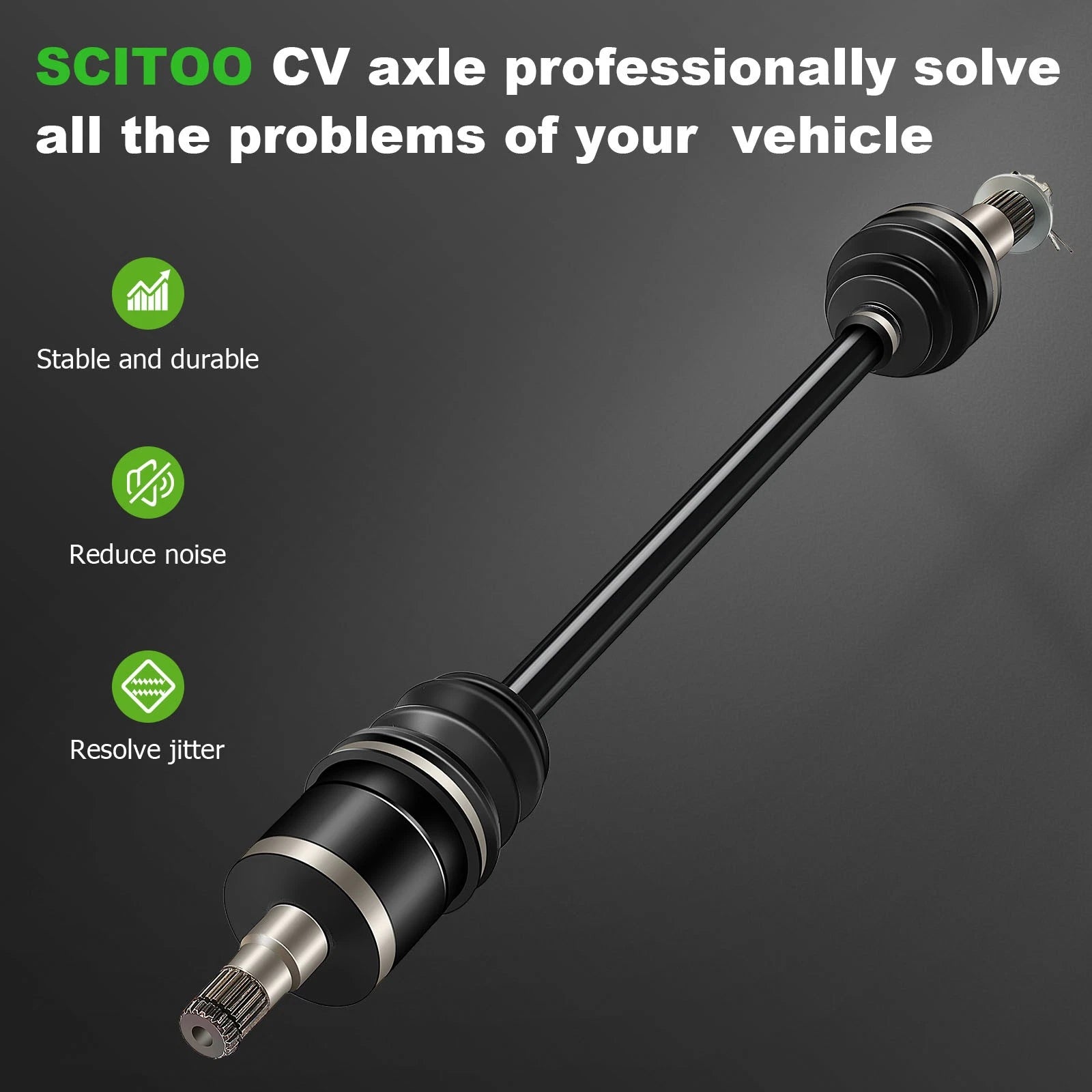 Front Left CV Axle Drive Half Shaft for Can-Am Maverick 1000 (2013)