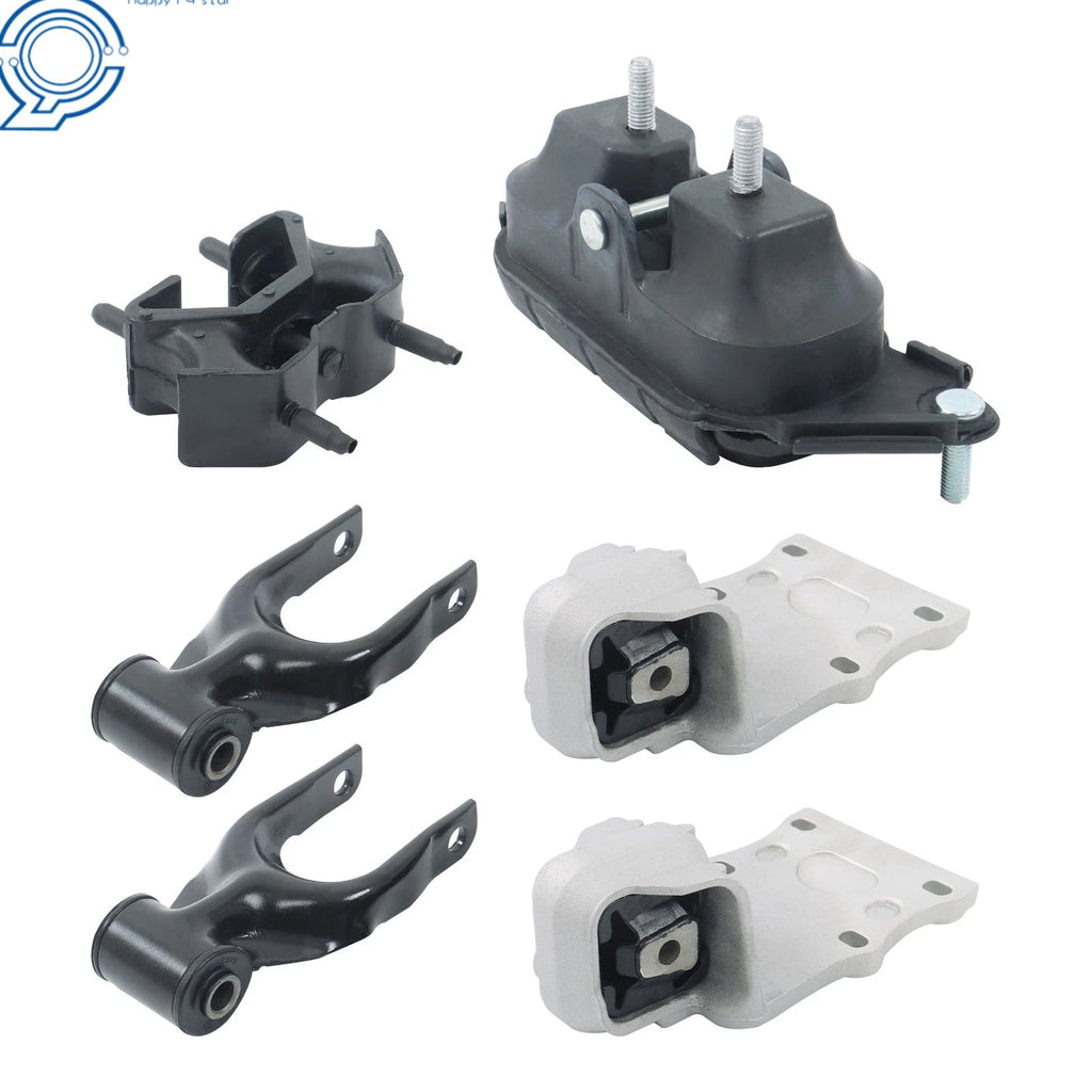 Engine & Trans Mount Set of 6 for Uplander Rendezvous Terraza Venture Silhouette (2005–2008)