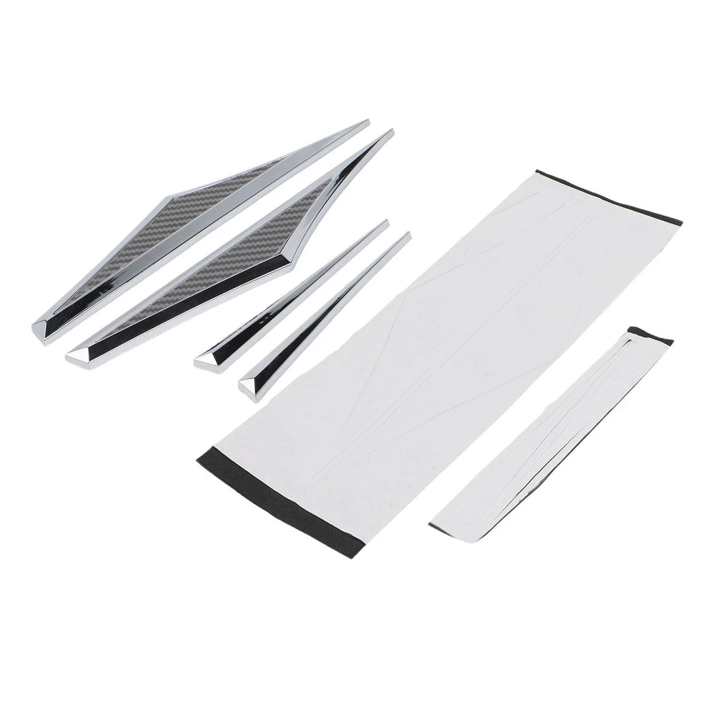 2X Side Door Wing Emblem Badge Stickers for