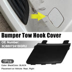 Tow Hook Cover Cap for Volkswagen CC (2009–2017) Black