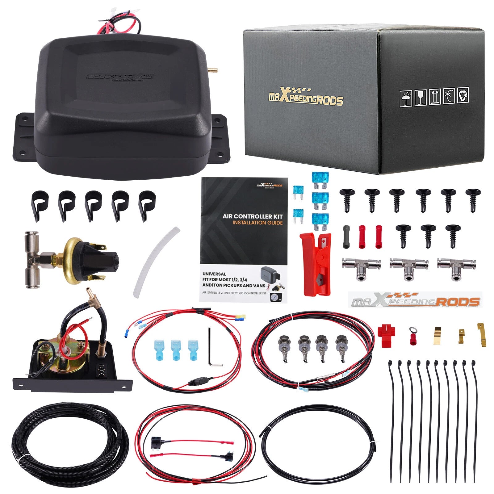 Air Shock Controller Spring Kit for Dodge Ram (100 PSI)