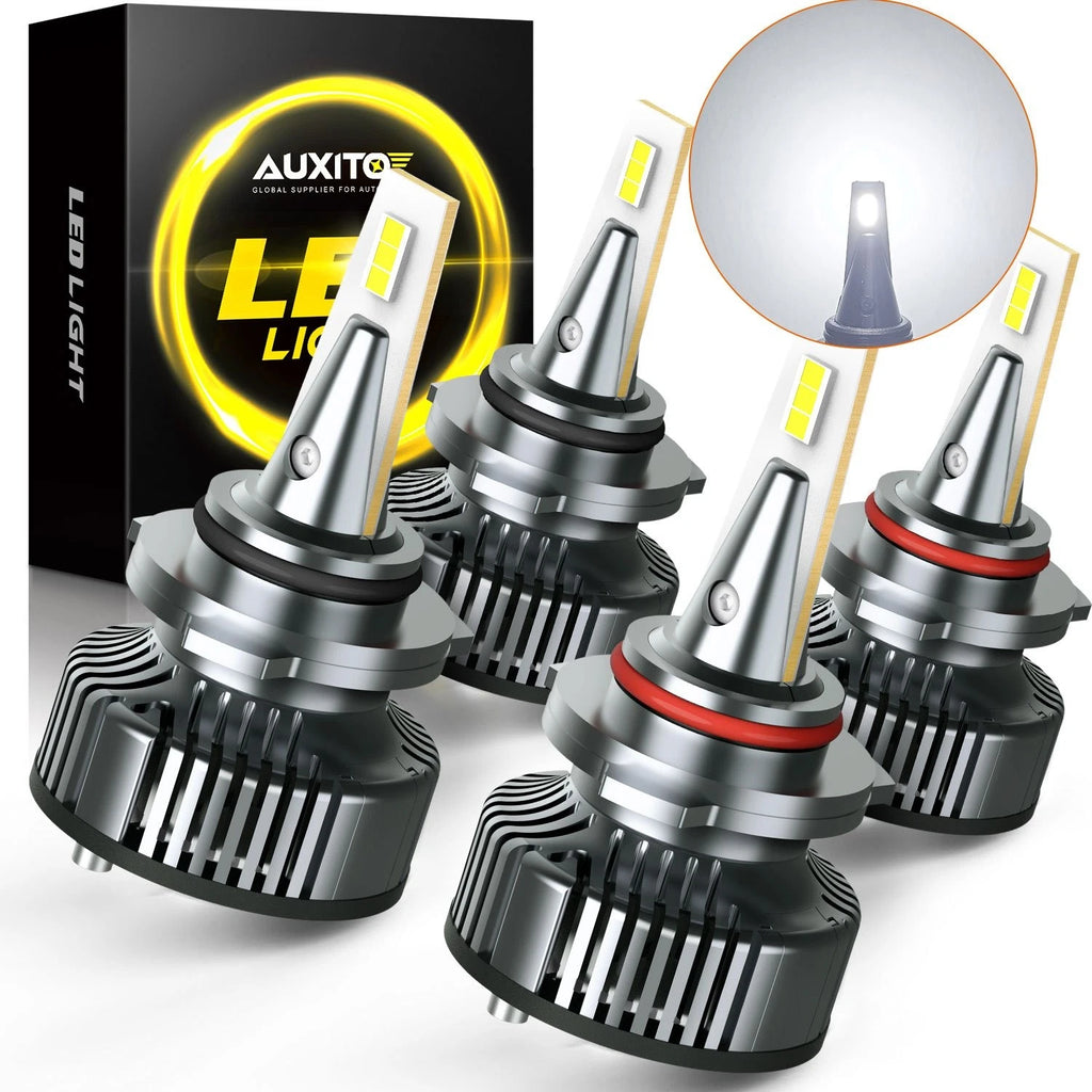 9005 9006 LED Headlight Bulbs for AUXITO (32000LM, High Low Beam)