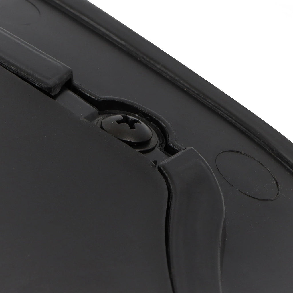 Rear Bumper Lower Valance for Honda Accord (2013–2015) Black w/ Reflectors