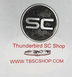 Steering Wheel Insert Horn Pad SC Badge for Ford Thunderbird (1989–1993)