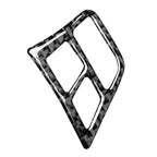 3 Pcs Black Steering Wheel Cover Trim for BMW 3 Series (2005-2012)