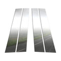 Pillar Post Covers for 2015-2019 Hyundai Sonata (Stainless Steel 4pc)