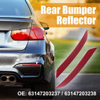 2X Rear Bumper Reflectors for BMW 550i (2011–2017) 63147203237 63147203238