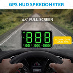 GPS Head Up Display Speedometer Odometer for All Vehicles (2010–2023)