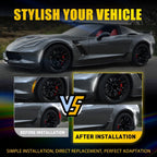 LED Smoke Side Marker Lights for Chevy Corvette (2014-2019)