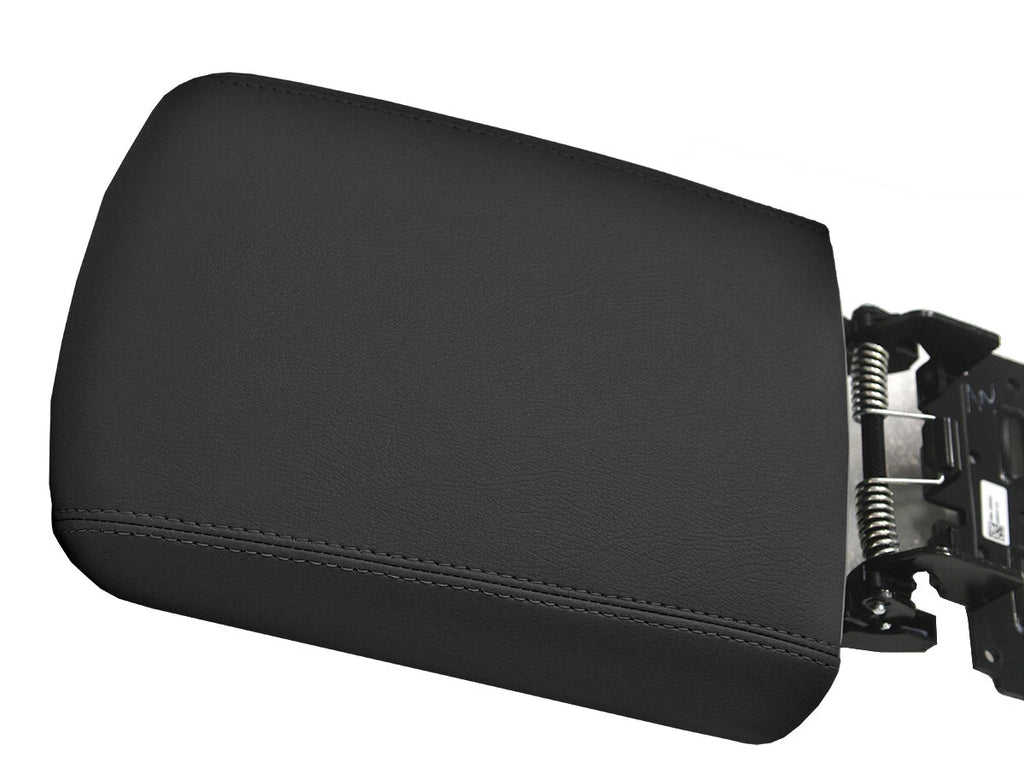 Leather Console Lid Armrest Cover for Kia Telluride (2020) Black