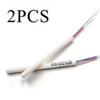 2X 75mm 60W Adjustable Electric Soldering Iron for Universal Use