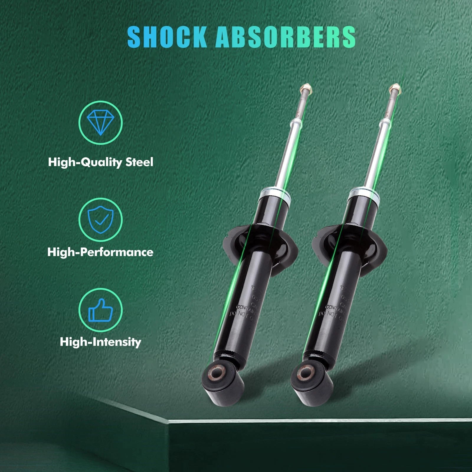 Set of 2 Rear Struts for Nissan Sentra (2000–2006)
