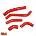Red Silicone Radiator Hose for Kawasaki KXF450 (2006–2008)
