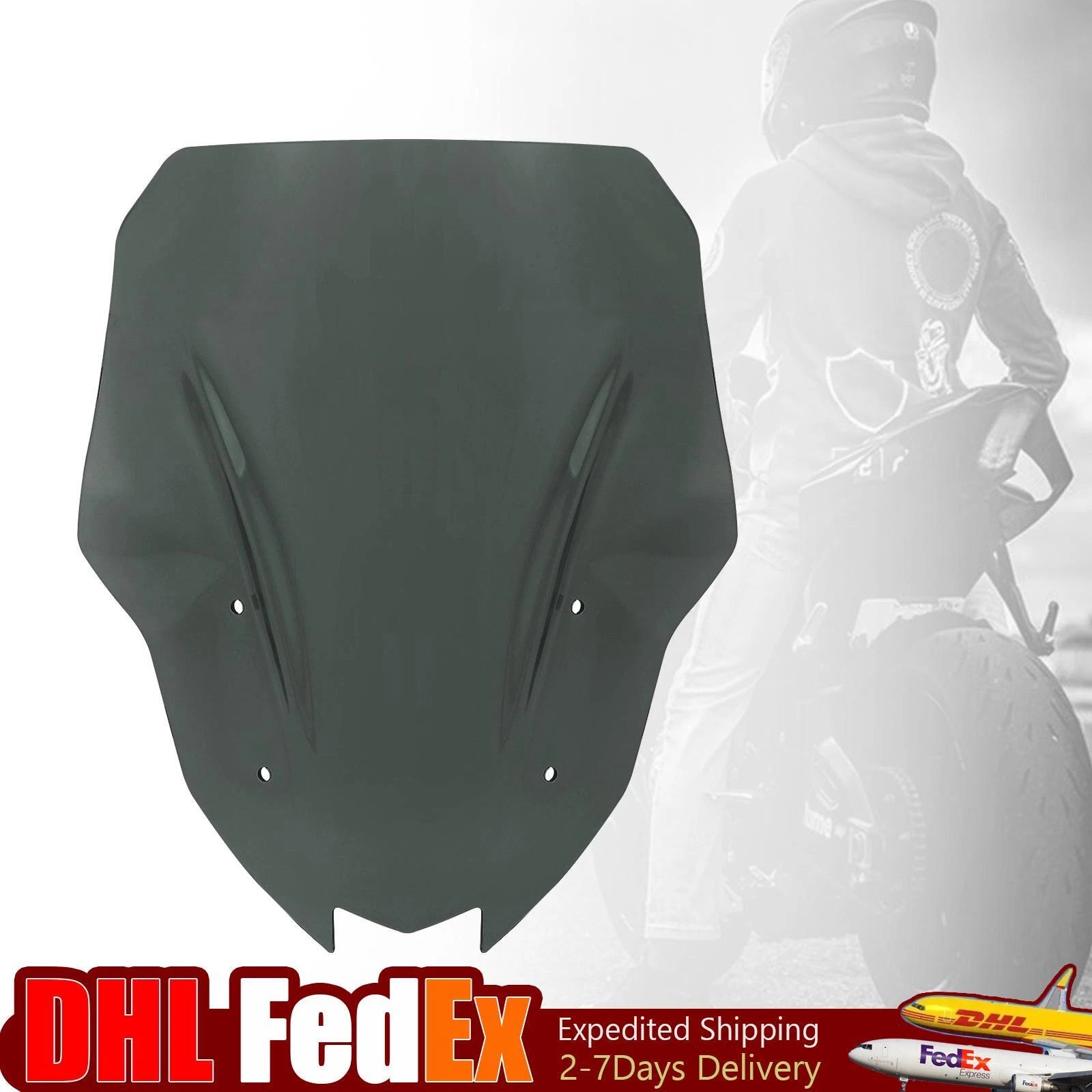 Windshield Windscreen for Kawasaki Versys 650 (2022–2023) BLK #2