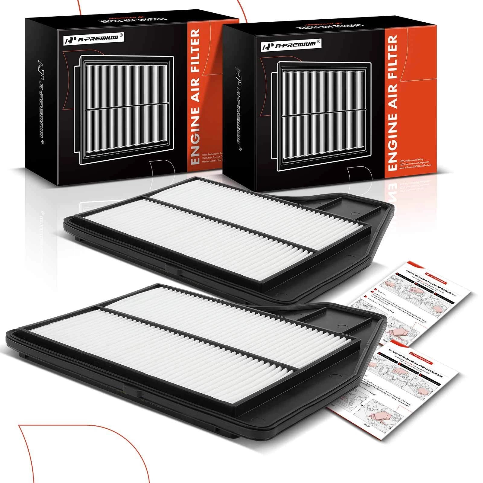 2X Engine Air Filter for Nissan Altima (2013–2018)