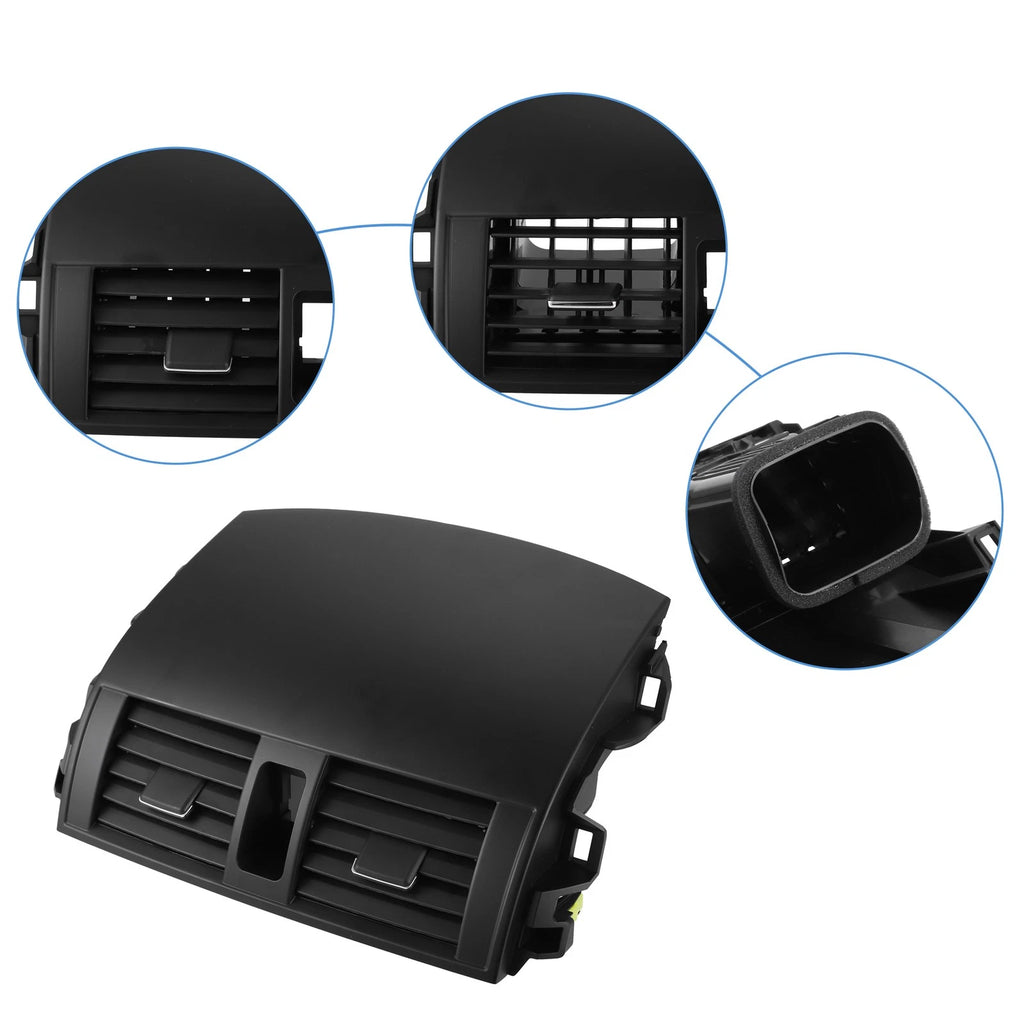 A/C Air Outlet Vent Panel for Toyota Corolla (2009–2013) Black