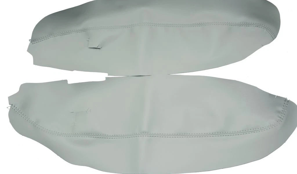 Leather Synthetic Door Panel Armrest Cover for Acura RL (2005–2012) Gray