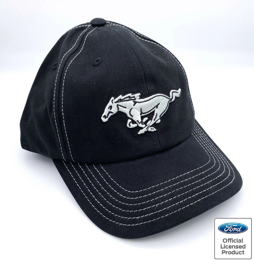 Ford Mustang Licensed Hat Cap with Embroidered Running Pony for 2005–2014