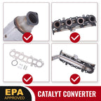 Right Catalytic Converter for Lexus GX470 Toyota 4Runner (2003-2009)