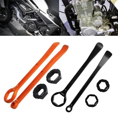 Set of 2 Motorcycle Tire Irons Aluminum 32mm 2722mm 1310mm