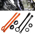 Set of 2 Motorcycle Tire Irons Aluminum 32mm 2722mm 1310mm