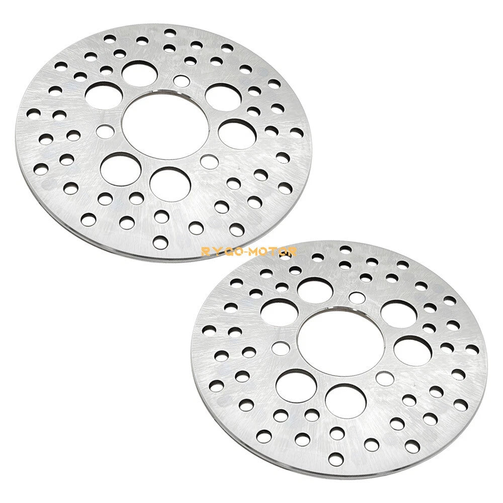 2x Front Brake Discs Rotor for Kawasaki Lakota 300 (1995–2003) KEF300A KEF300B