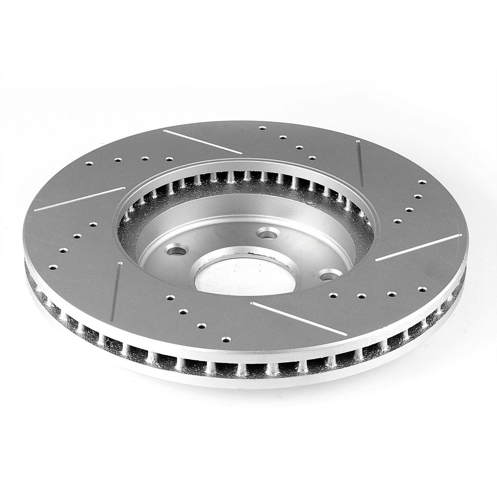 Front Brake Disc Rotors and Ceramic Pads Kit for Nissan Pathfinder (2016)