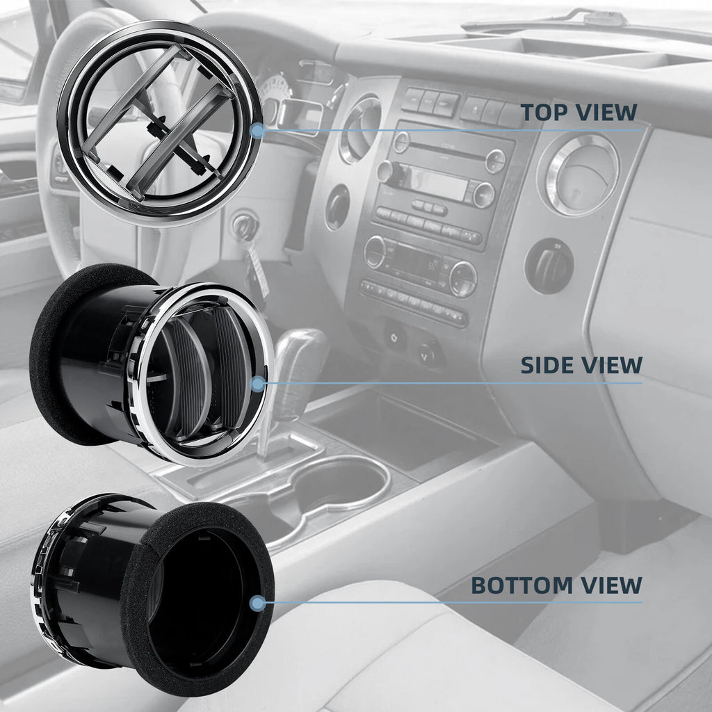Set of 4 HVAC Air Vent Ducts for Ford F150 (2004–2008)