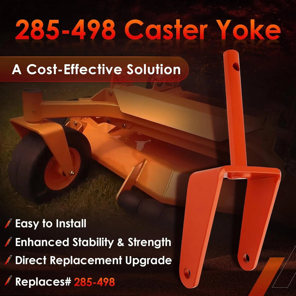2X Caster Fork for Scag 45006 Wright 93460001 (36"-72")