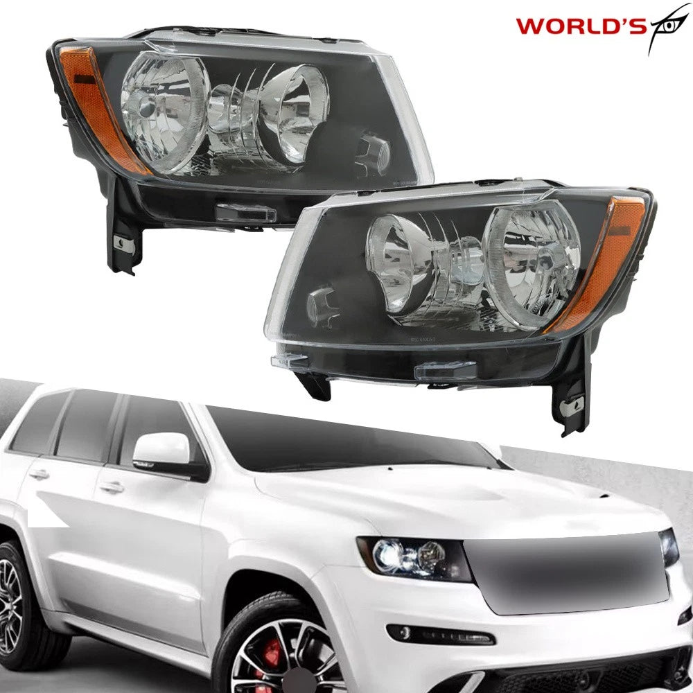 Headlight Assembly for Jeep Grand Cherokee (2011–2013) Halogen